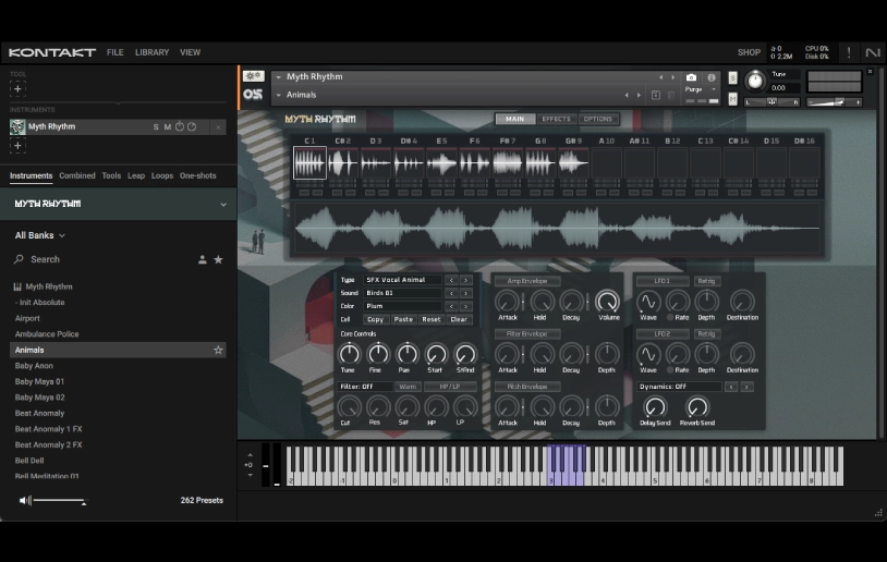 Kontakt 8 Screenshot