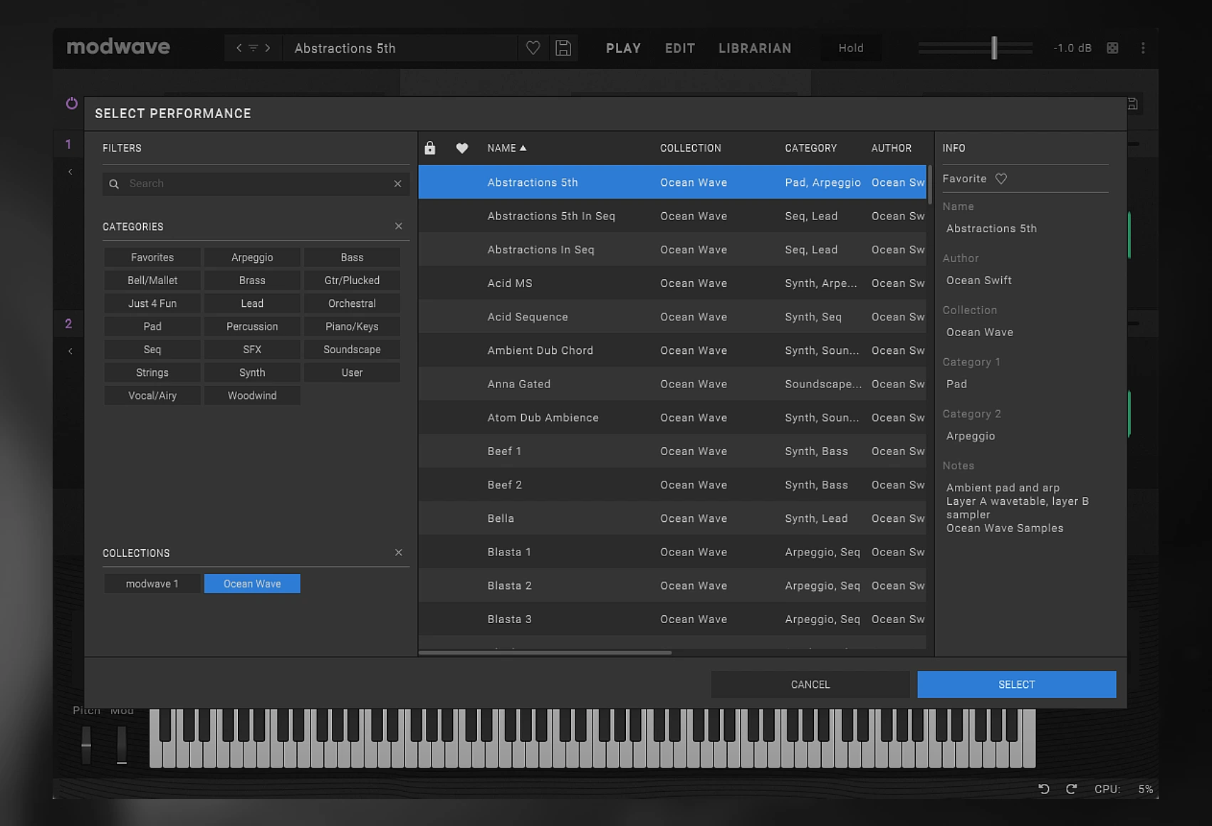 Korg Modwave Expansion